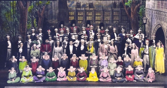 Cast of the Glee Club production of Iolanthe, 1944.